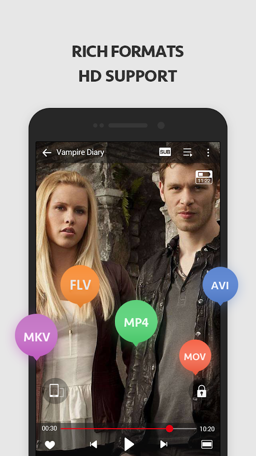 Most Downloaded Video Player For Android